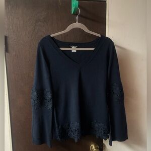 VENUS Deep Blue Knit Sweater